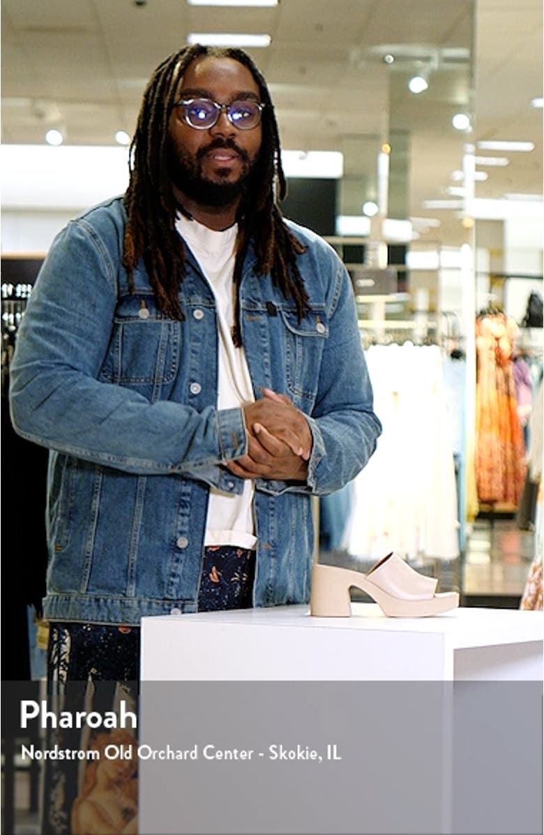 Vita Platform Slide Sandal, sales video thumbnail