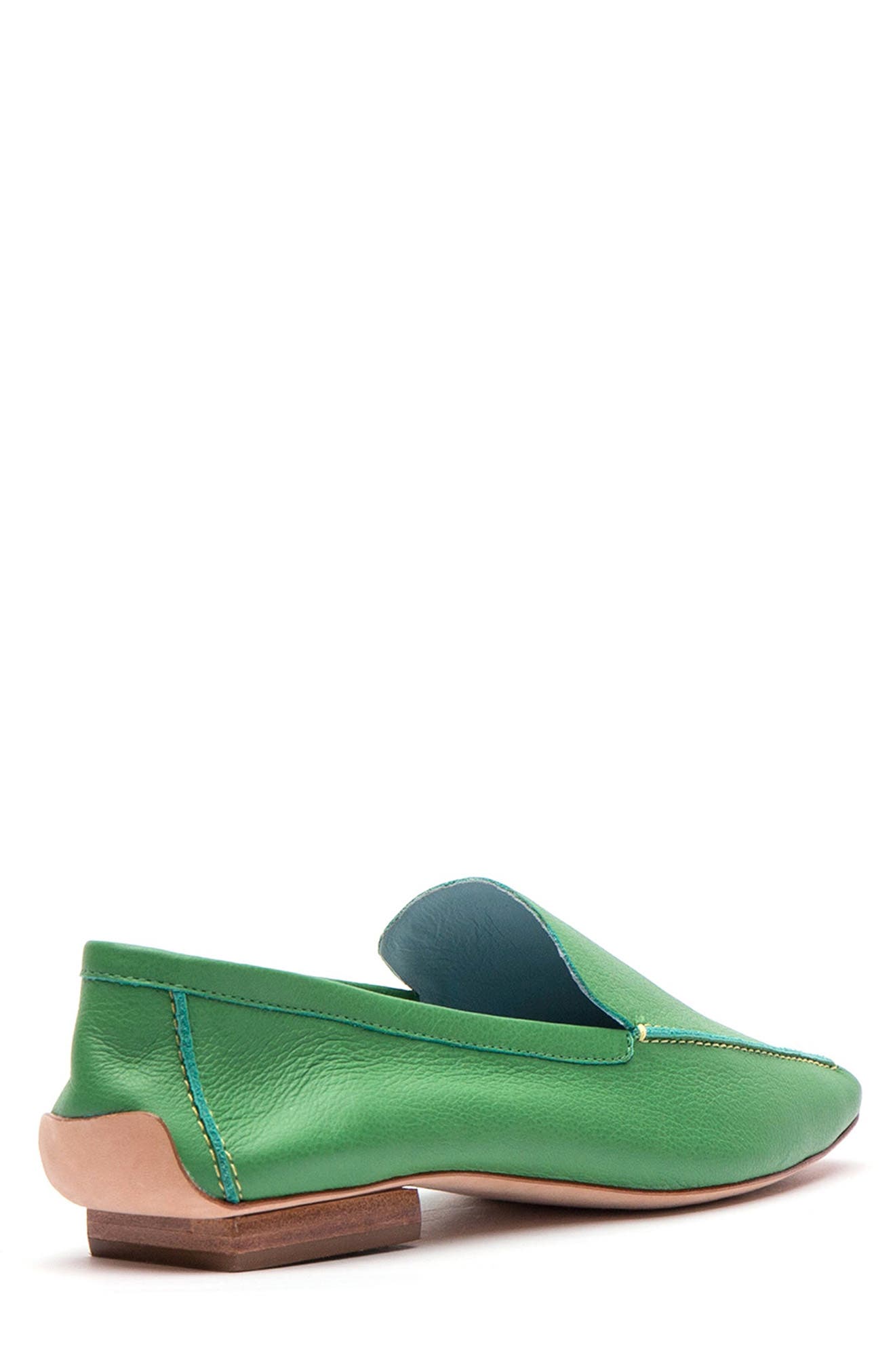 Elyce Loafer, Alternate, color, GREEN