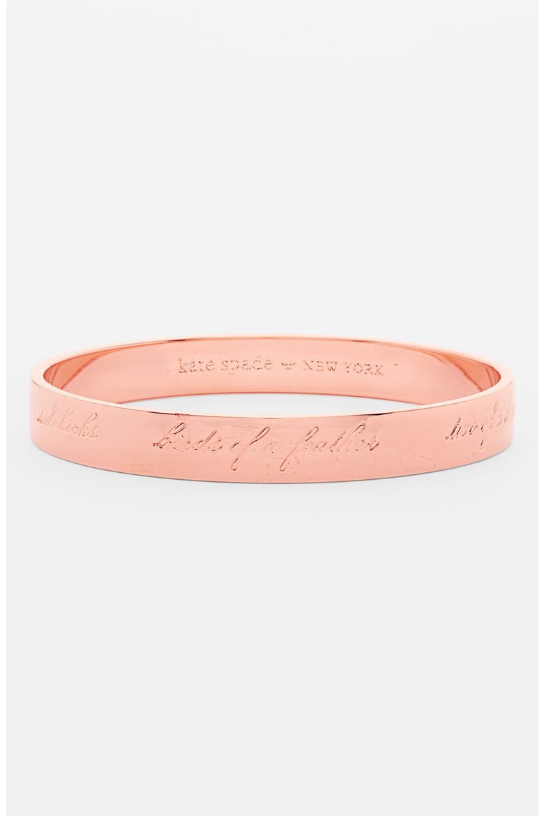 'idiom - bridesmaid' bangle, Main, color, ROSE GOLD