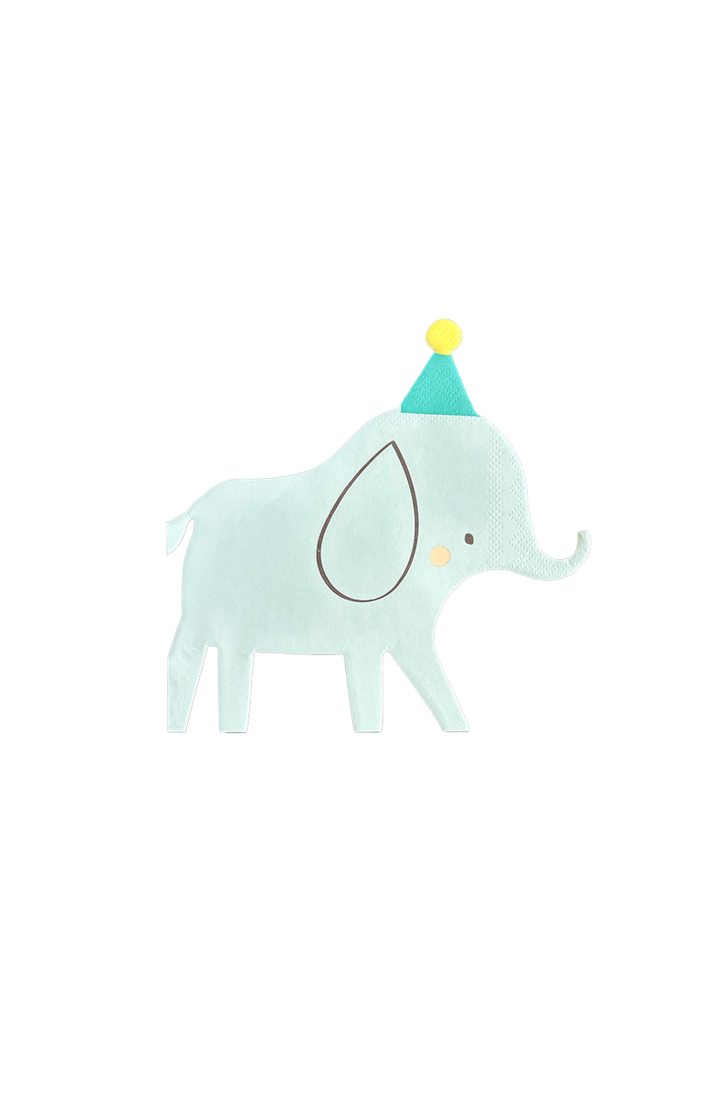 Daydream Society Little Celebrations Elephant Petite Napkins, Main, color, Assorted Pre-Pack