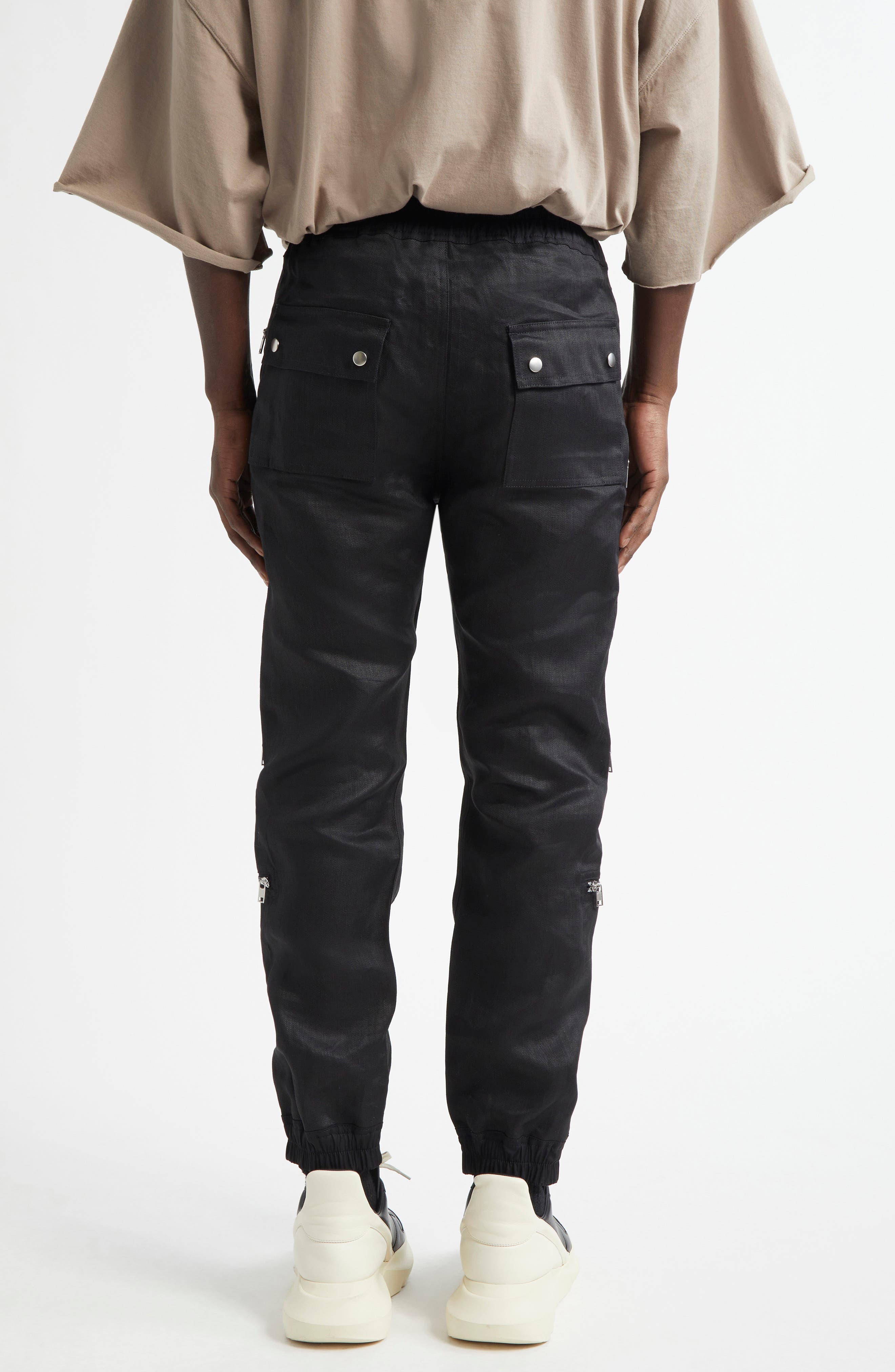 Rick Owens Headon Zipper Linen Jeans (Men) | Nordstromrack