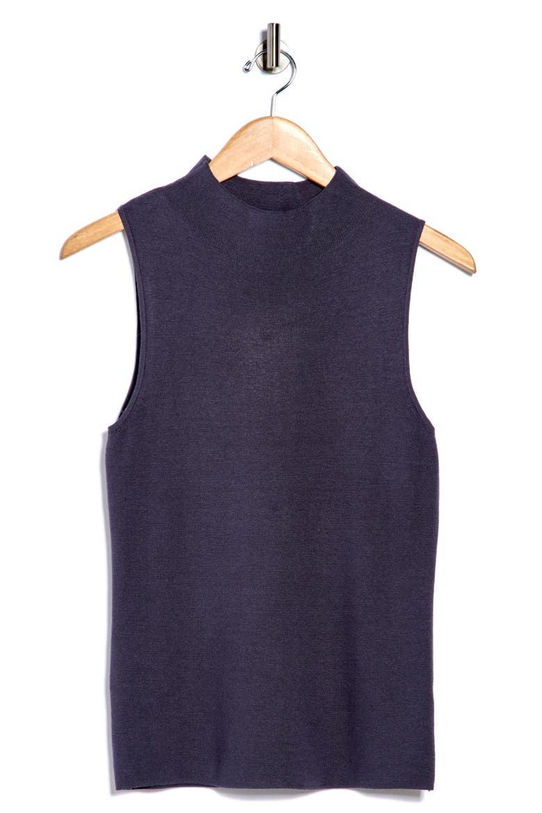 Sleeveless Sweater, Alternate, color, DARK STORM