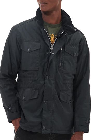 Sapper Regular Fit Weatherproof Waxed Cotton Jacket