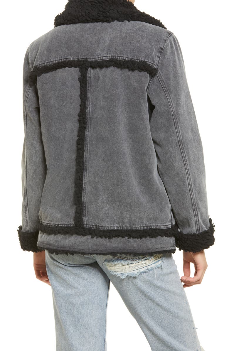 BDG Urban Outfitters Fleece Lined Utility Jacket, Alternate, color, 