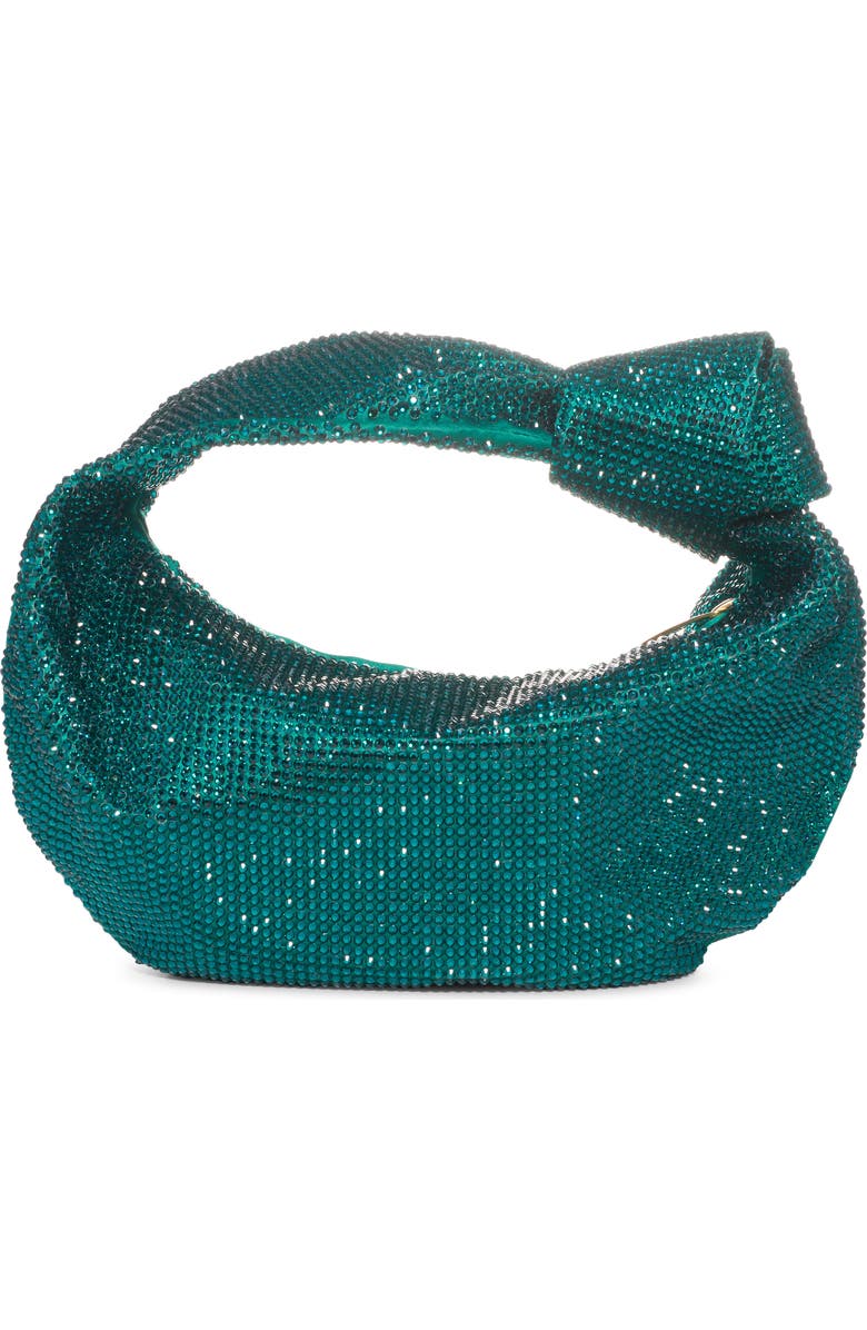 Bottega Veneta Mini Jodie Crystal Embellished Hobo Bag, Main, color,