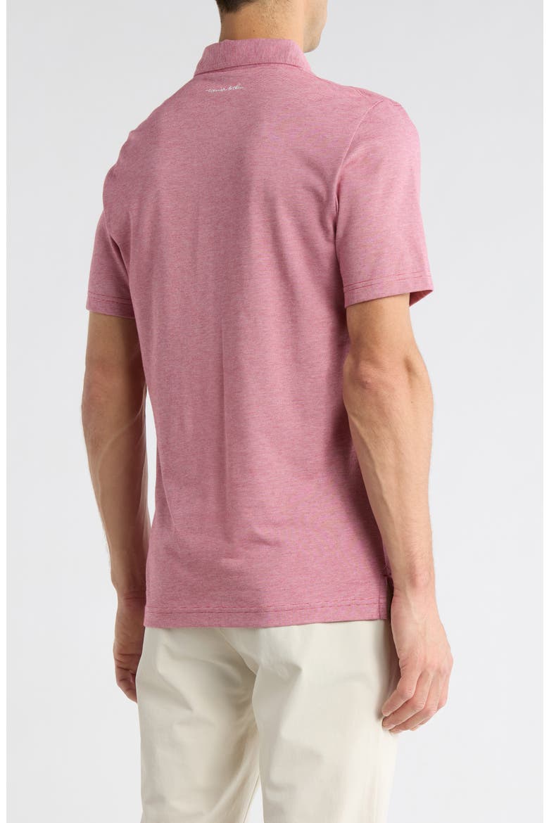 TRAVIS MATHEW The Zinna Polo Shirt, Alternate, color, HEATHER CARDINAL