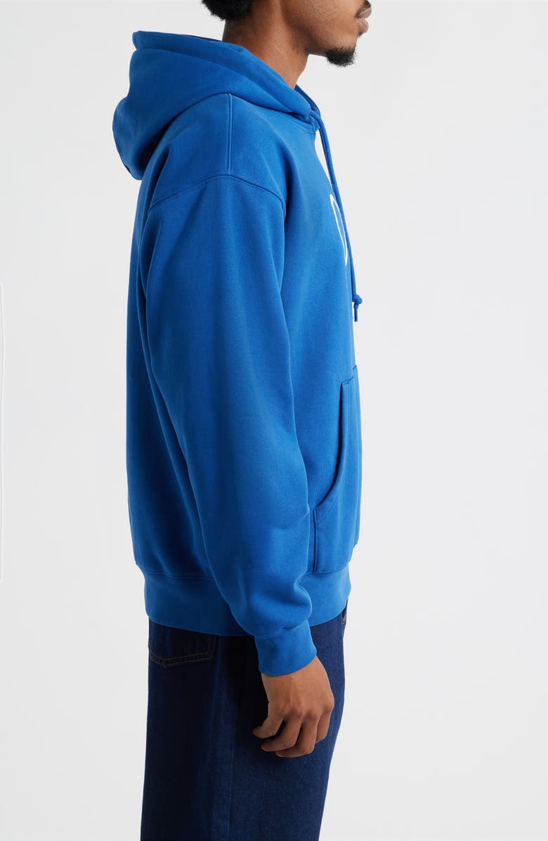 Obey Oversize Scribble Logo Fleece Hoodie, Alternate, color, Limoges