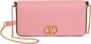 Valentino Garavani VLOGO Leather Crossbody Pouch Bag