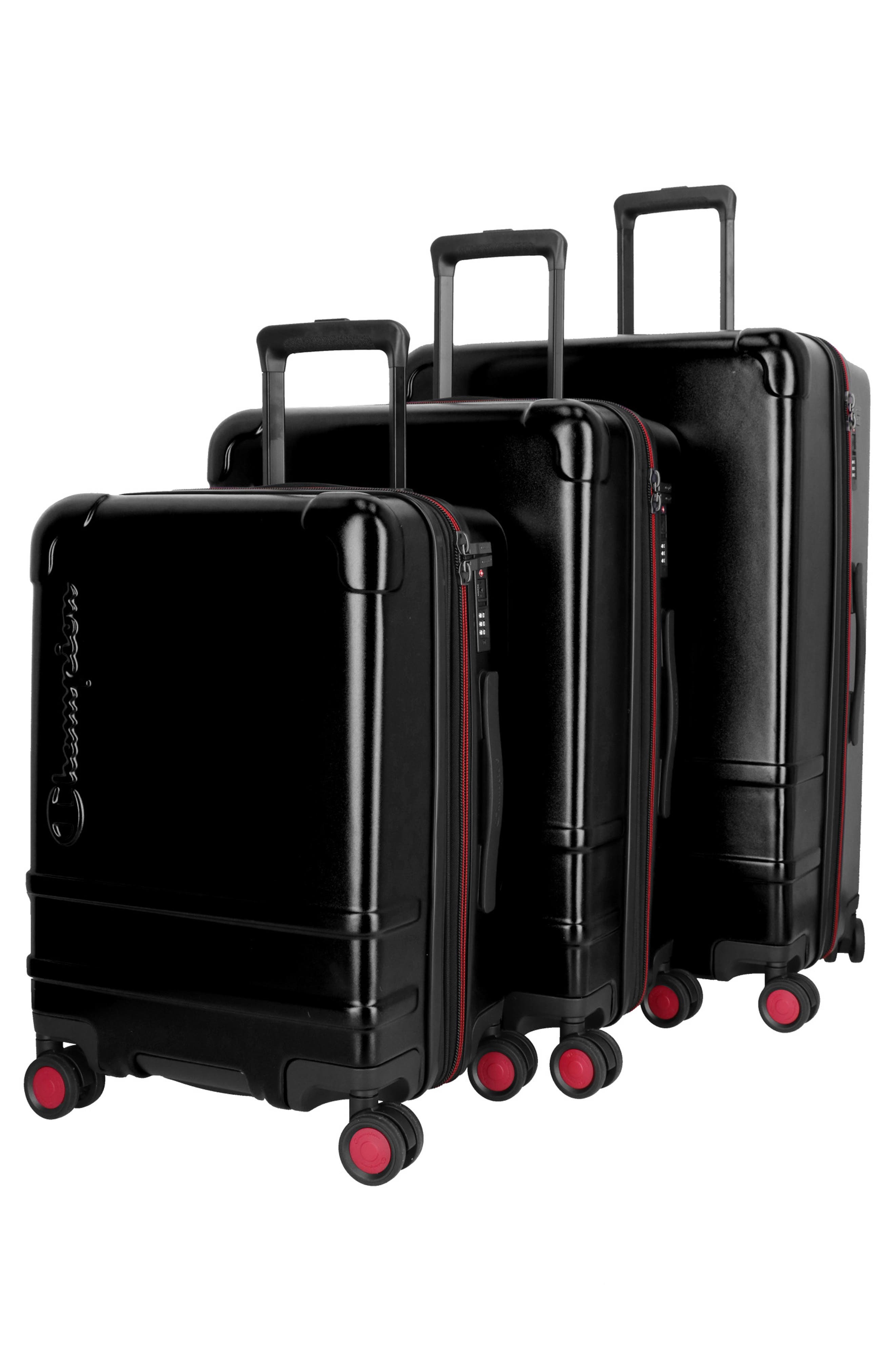 Champion 3-Piece Trailblazer Spinner Luggage Set, Alternate, color, 