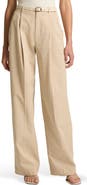 Vince Camille Mid Rise Wide Leg Trousers