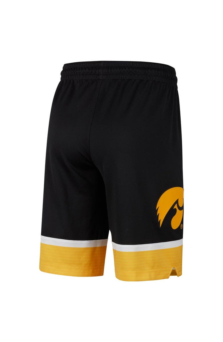 Nike Men's Nike Black Iowa Hawkeyes Replica Team Performance Basketball Shorts, Alternate, color,
