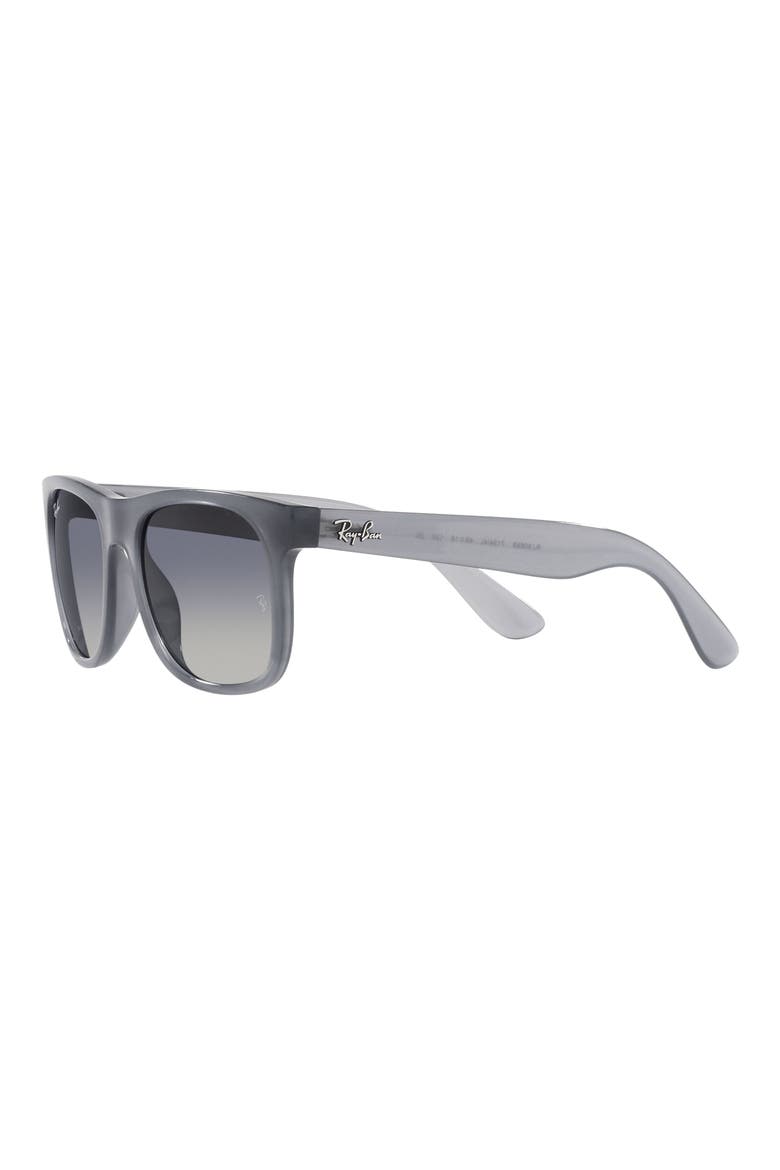 Kids' Junior Justin 48mm Gradient Small Square Sunglasses, Alternate, color, BLUE GRADIENT