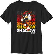 Sonic the Hedgehog Boy's Sonic the Hedgehog Shadow Stack Graphic T-Shirt