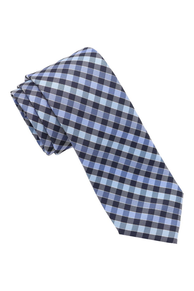 Check Tie, Main, color, NAVY BLUE