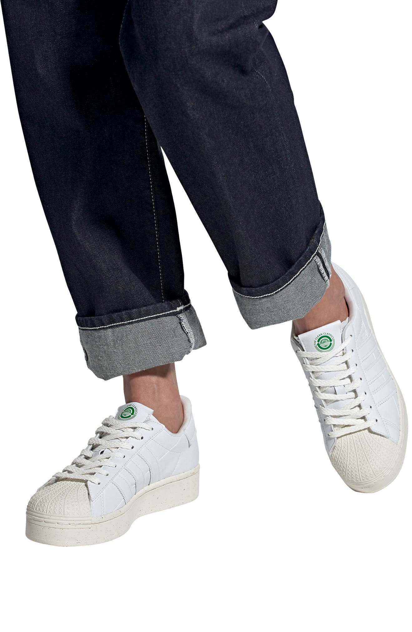 adidas Superstar Bold Platform Sneaker, Alternate, color, 