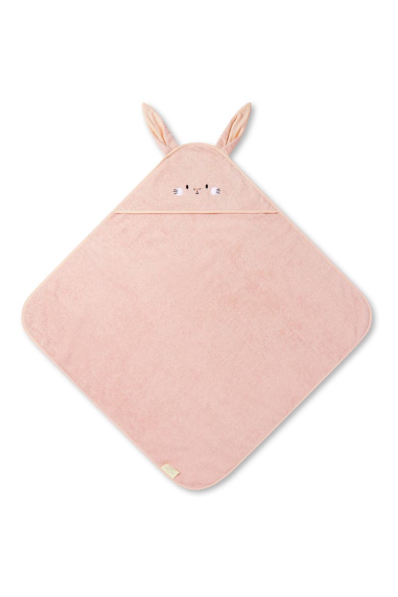 Animal Hooded Towel, Alternate, color, BLUSH