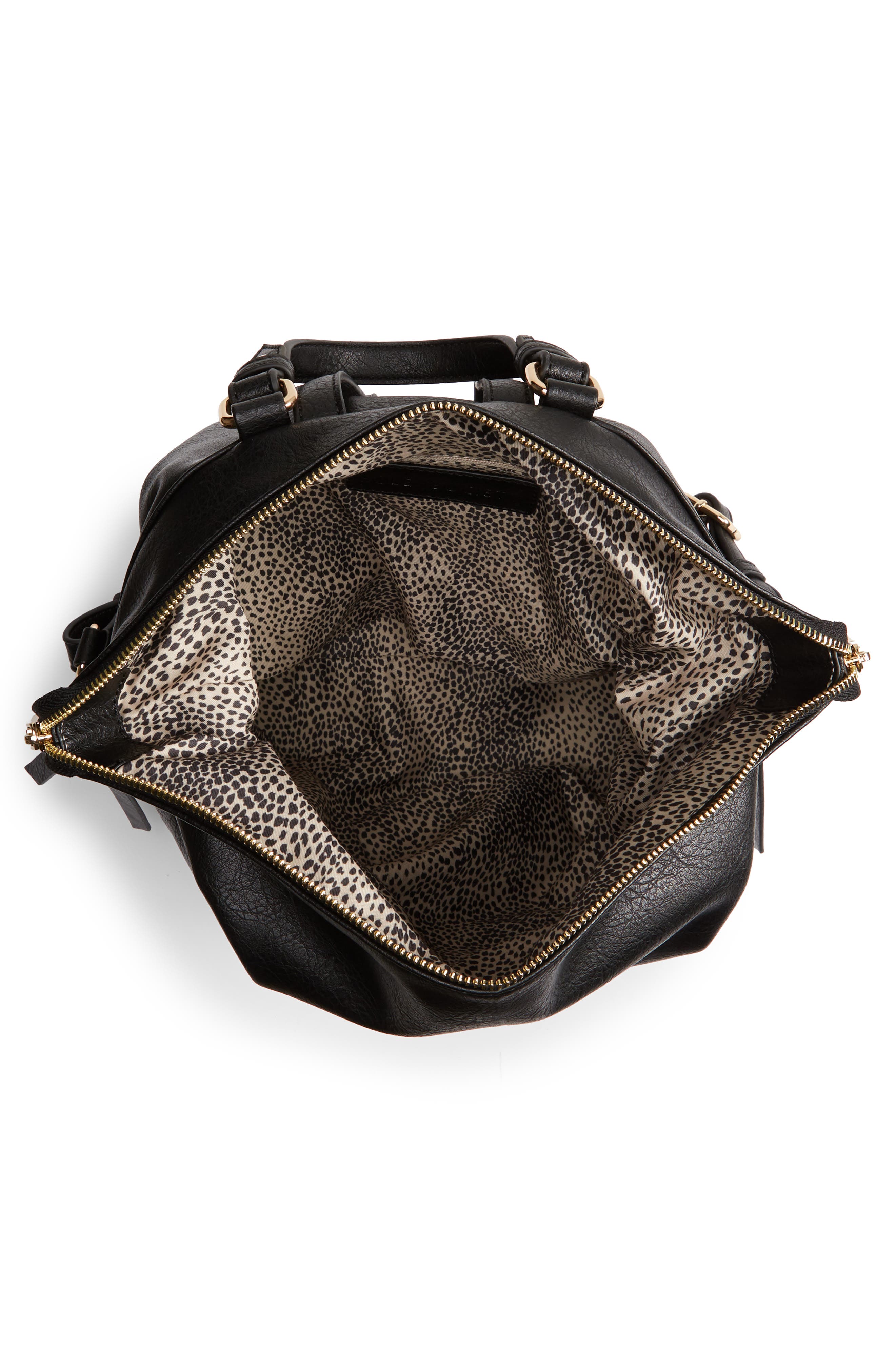 Sole Society Cyndi Faux Leather Backpack, Alternate, color, 