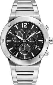 FERRAGAMO Salvatore Ferragamo F80 Chronograph Bracelet Watch, 44mm
