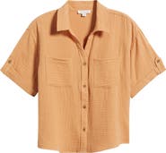 beachlunchlounge River Gauze Shirt