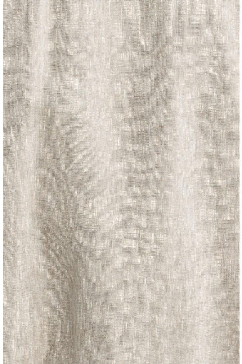 Linen Harrington Jacket, Alternate, color, GREY FUNGI - WHITE