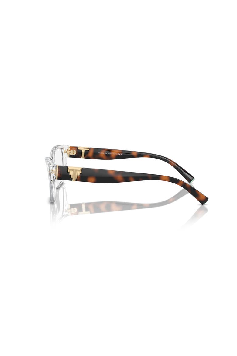 52mm Rectangle optical glasses, Alternate, color, Transparent