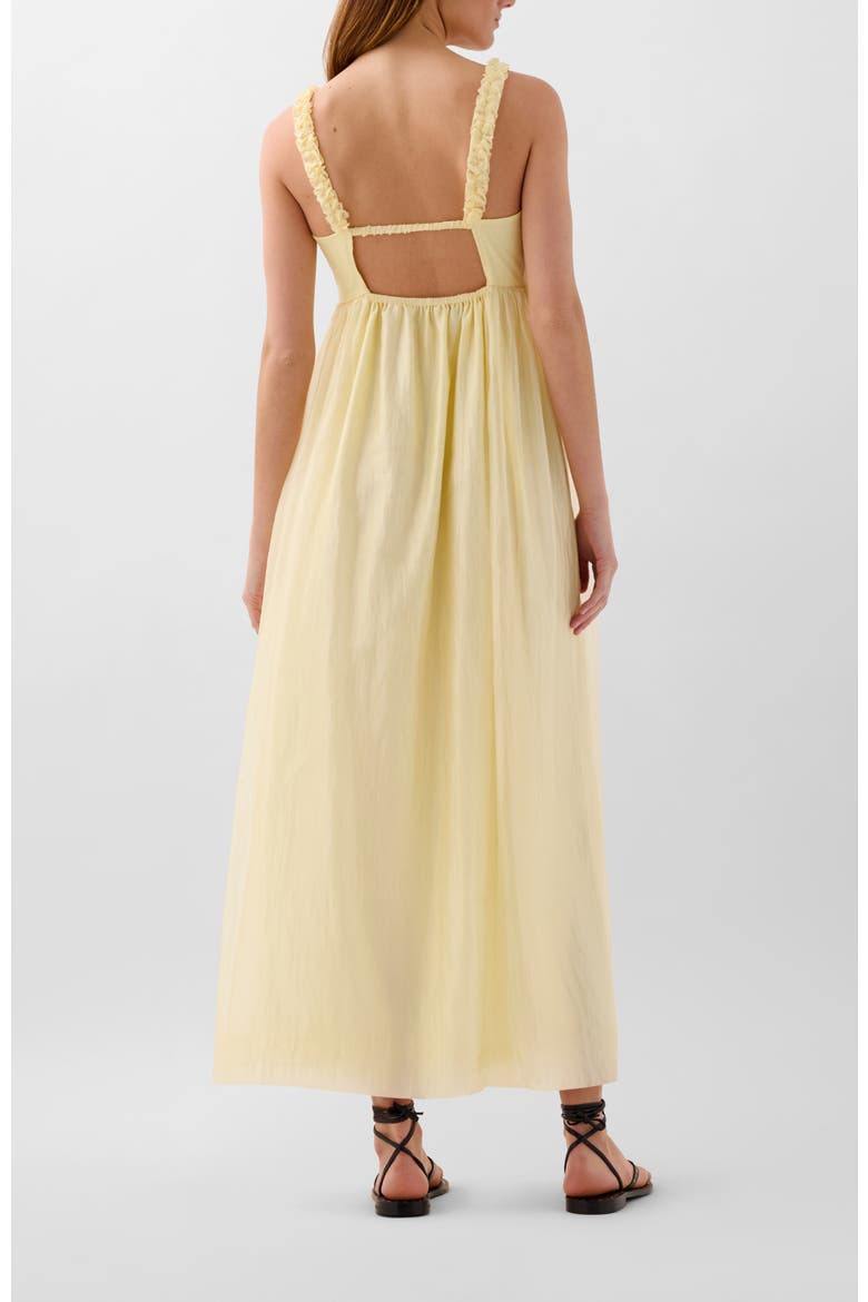 Cute Gather Dress, Alternate, color, Lightyellow