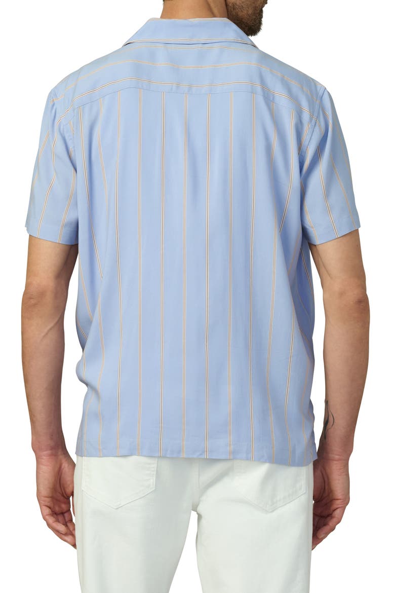 Stripe Camp Shirt, Alternate, color, BLUE HERON STRIPE