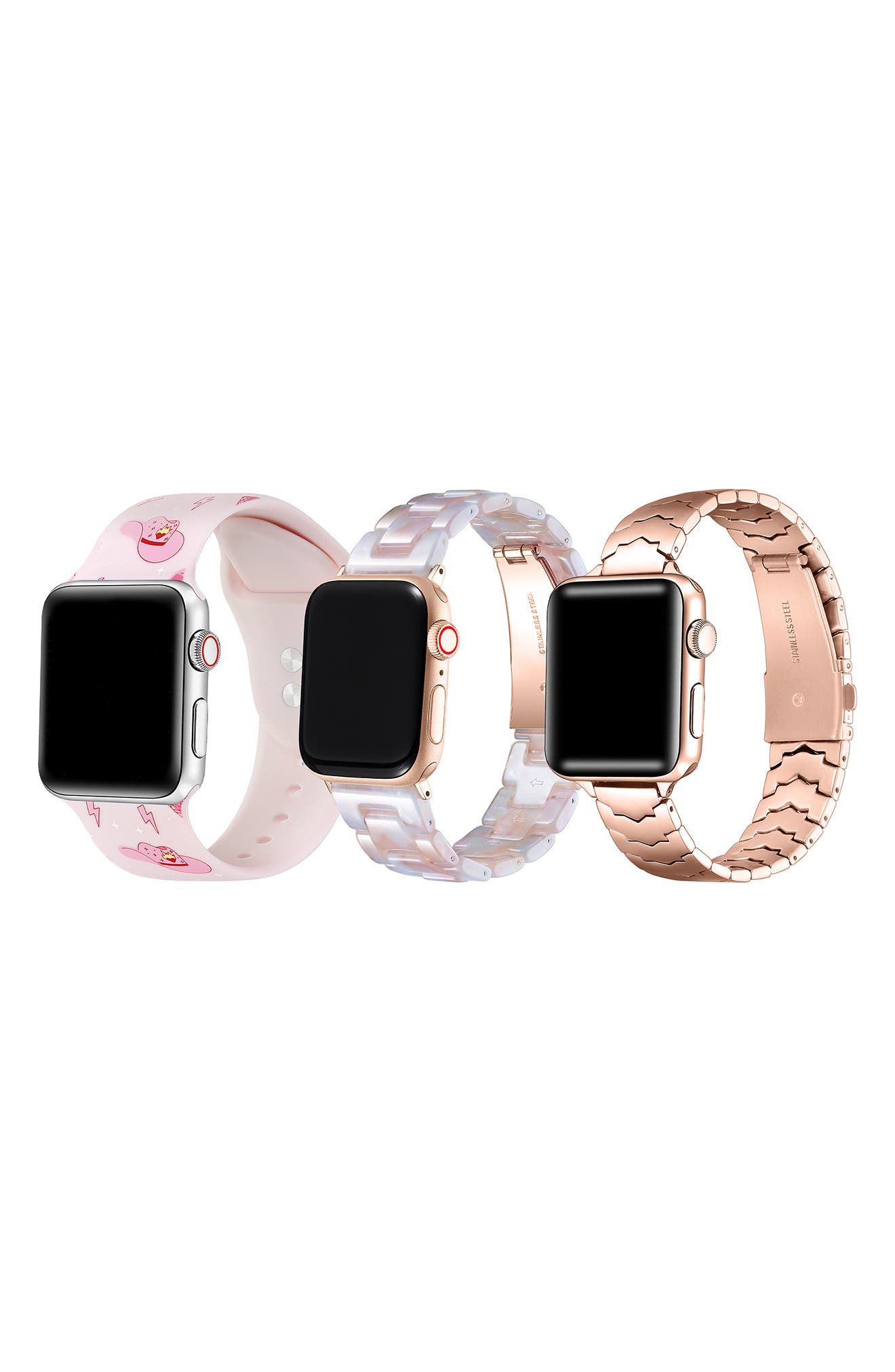 Iris Silicone & Link Watchbands