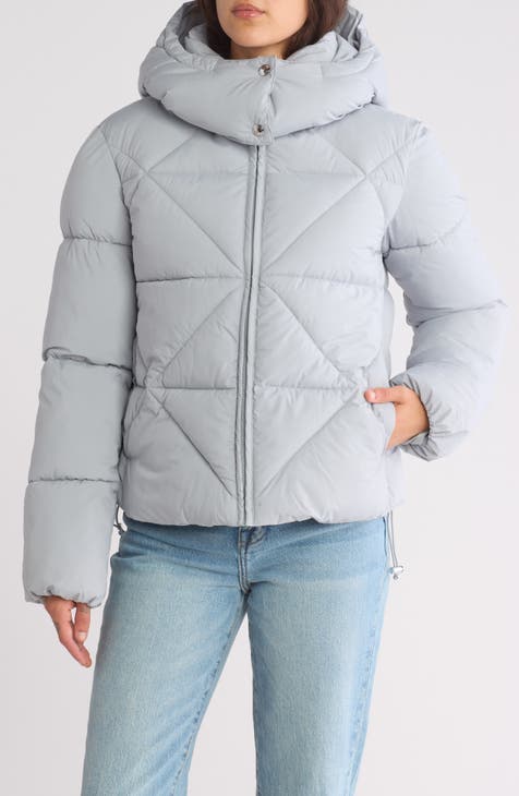 Hooded Crop Puffer Jacket