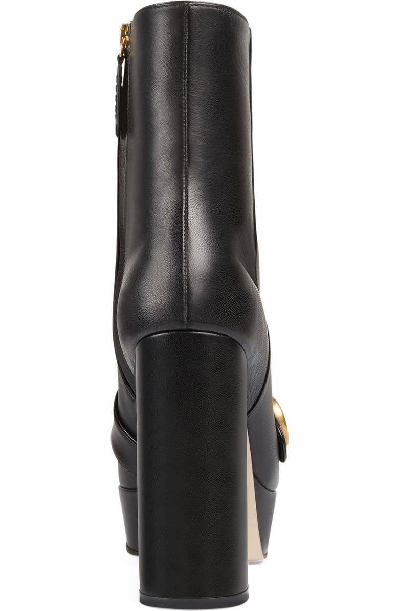 Gucci GG Kiltie Fringe Platform Bootie, Alternate, color,