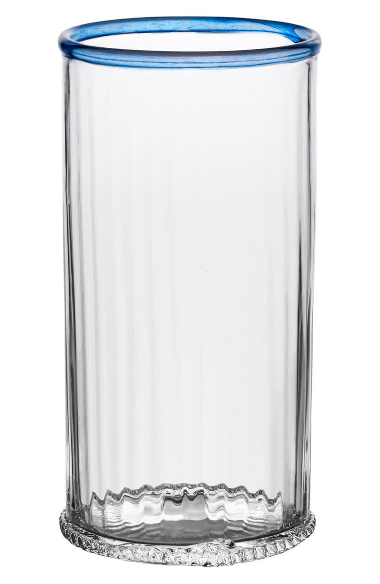 Juliska Nell Highball Glass, Main, color, Chambray