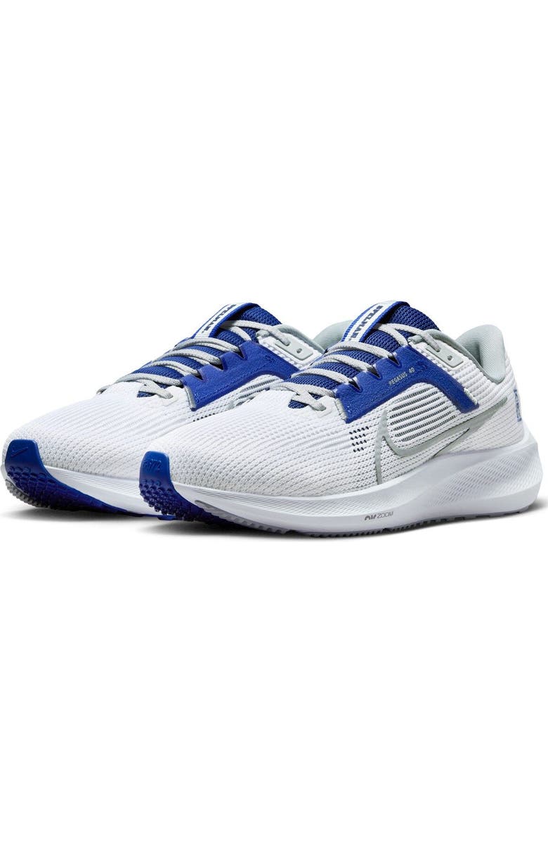 Nike Unisex Nike White Spelman College Jaguars Zoom Pegasus 40 Running Shoe, Main, color,