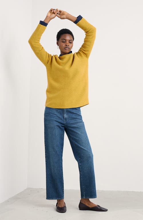 Seasalt Cornwall Fruity Ii Merino Wool Blend Sweater In Yellow