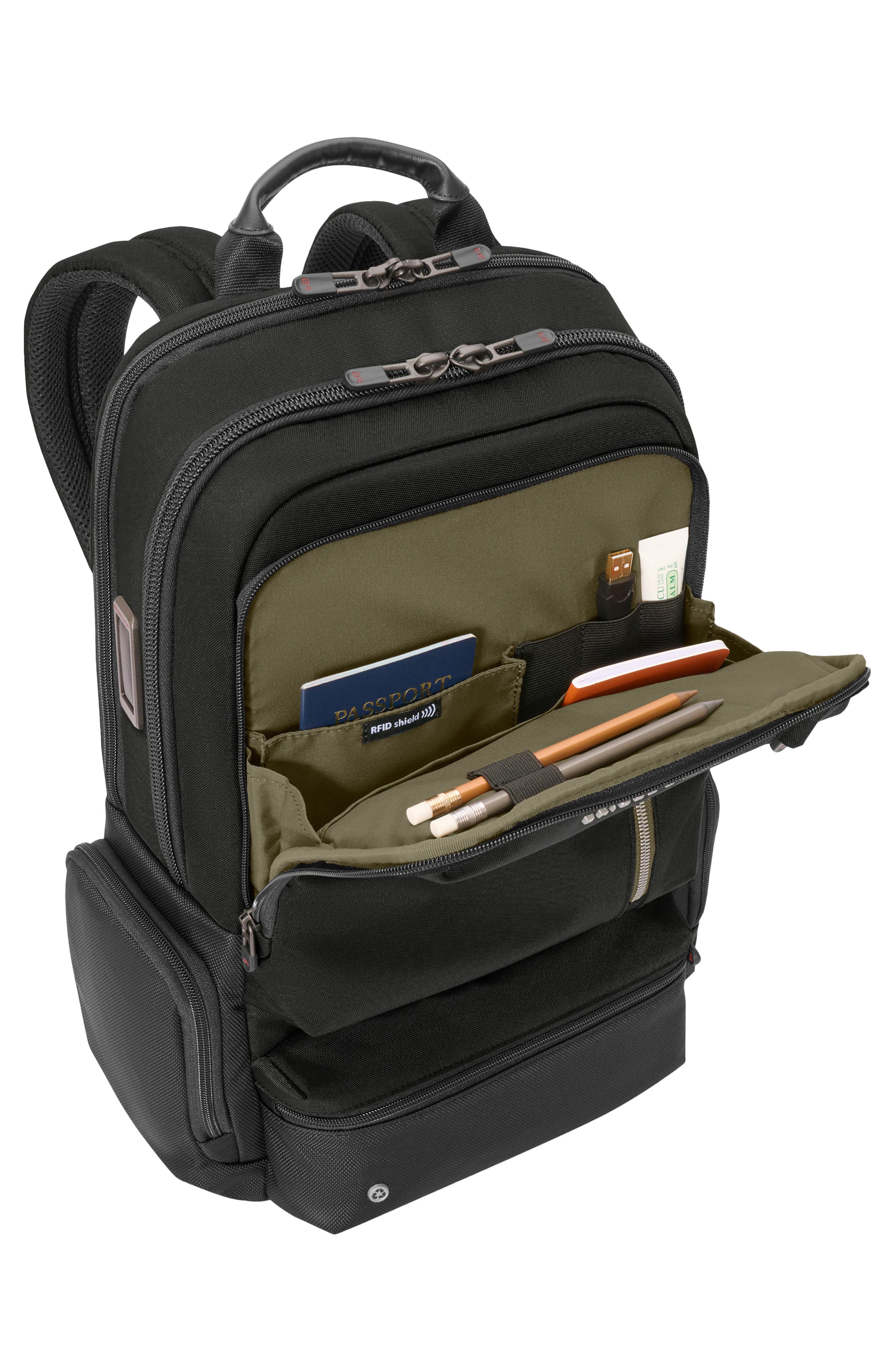 HTA Large Cargo Backpack, Alternate, color, BLACK