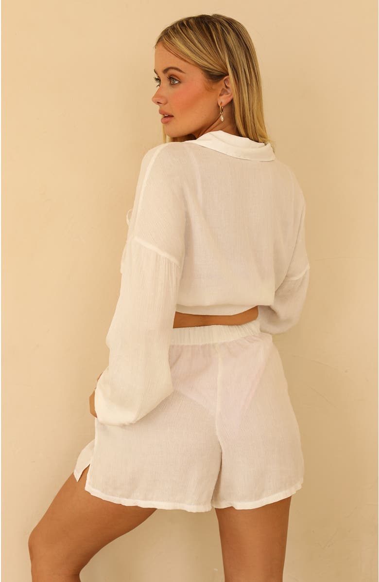 Dippin Daisys Ashley Shorts, Alternate, color, Dotted Crepe