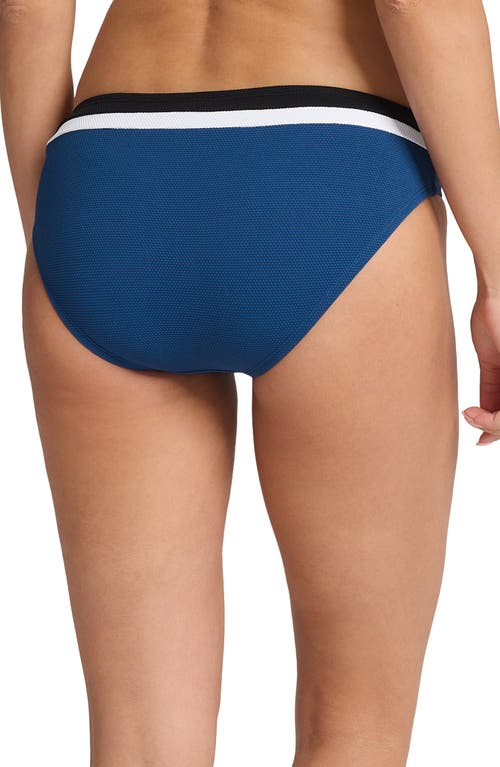 Shop Tommy Bahama Island Cays Colorblock Hipster Swim Bottoms In Light Indigo Tide