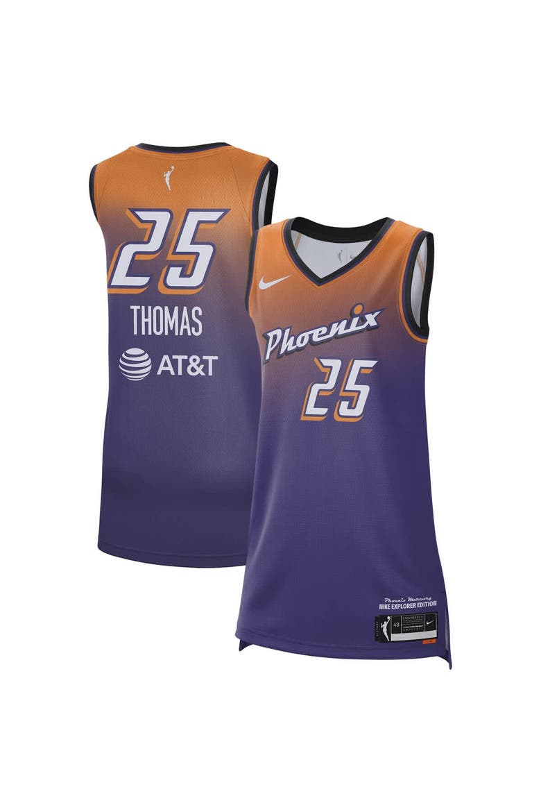 Unisex Nike Alyssa Thomas Purple Phoenix Mercury Explorer Edition Victory Jersey, Main, color, Purple