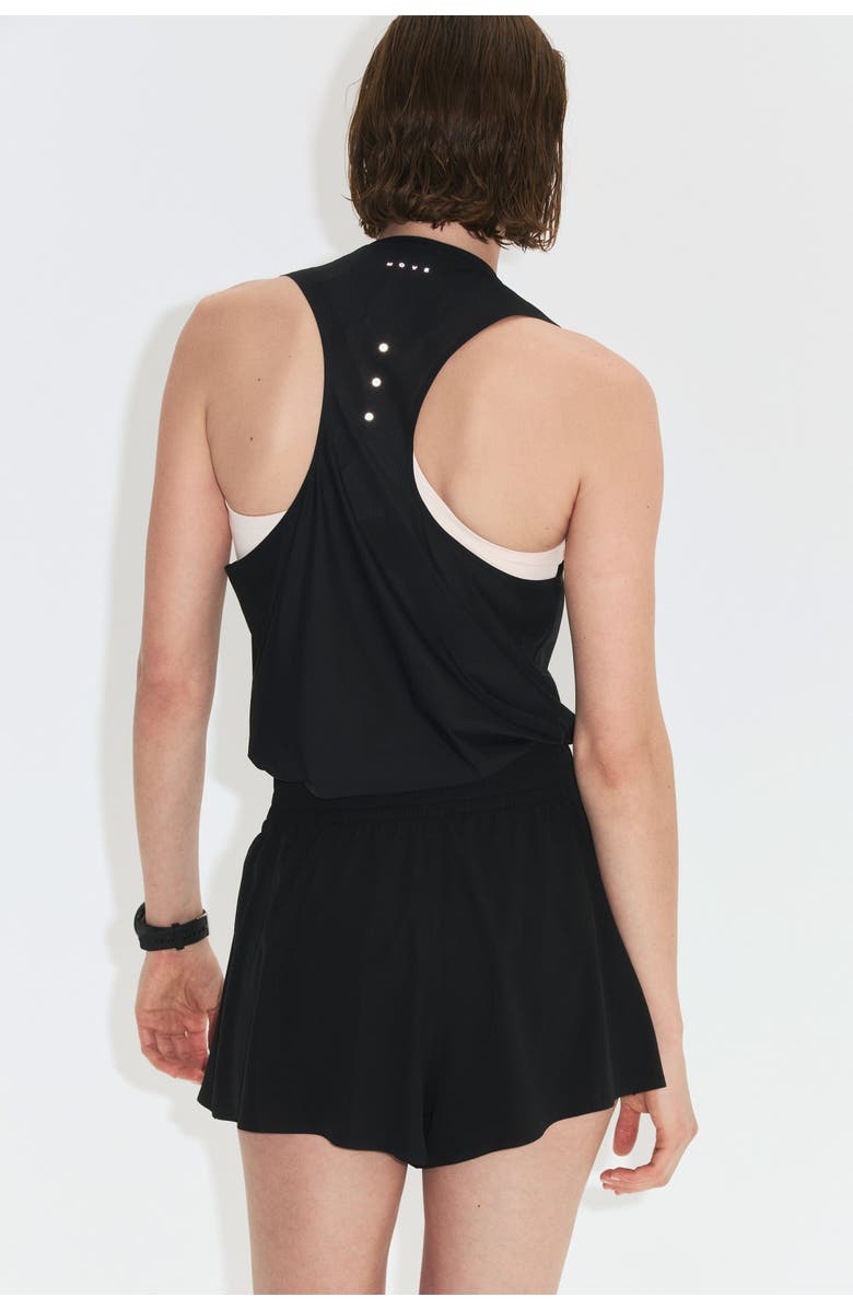 H&M Double-layered sports shorts, Alternate, color, Black