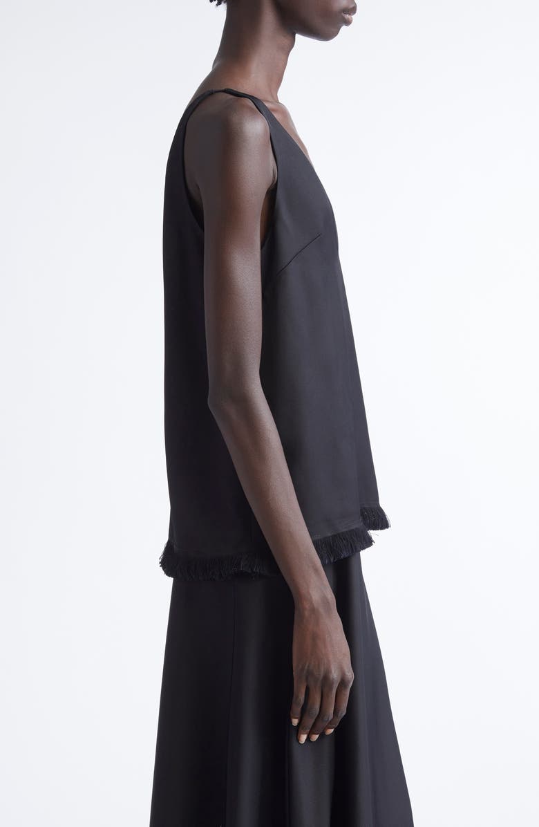 FFORME Emory Fringe Trim Cami, Alternate, color, Black