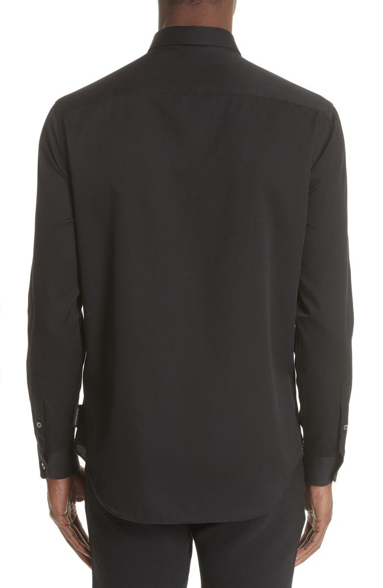 Emporio Armani Slim Fit Solid Shirt, Alternate, color, 