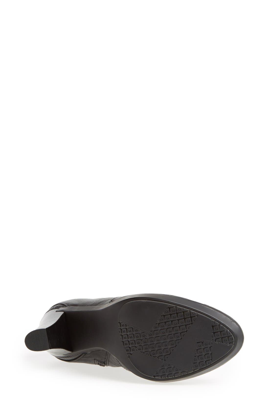 'Tiauana' Platform Boot, Alternate, color, BLACK