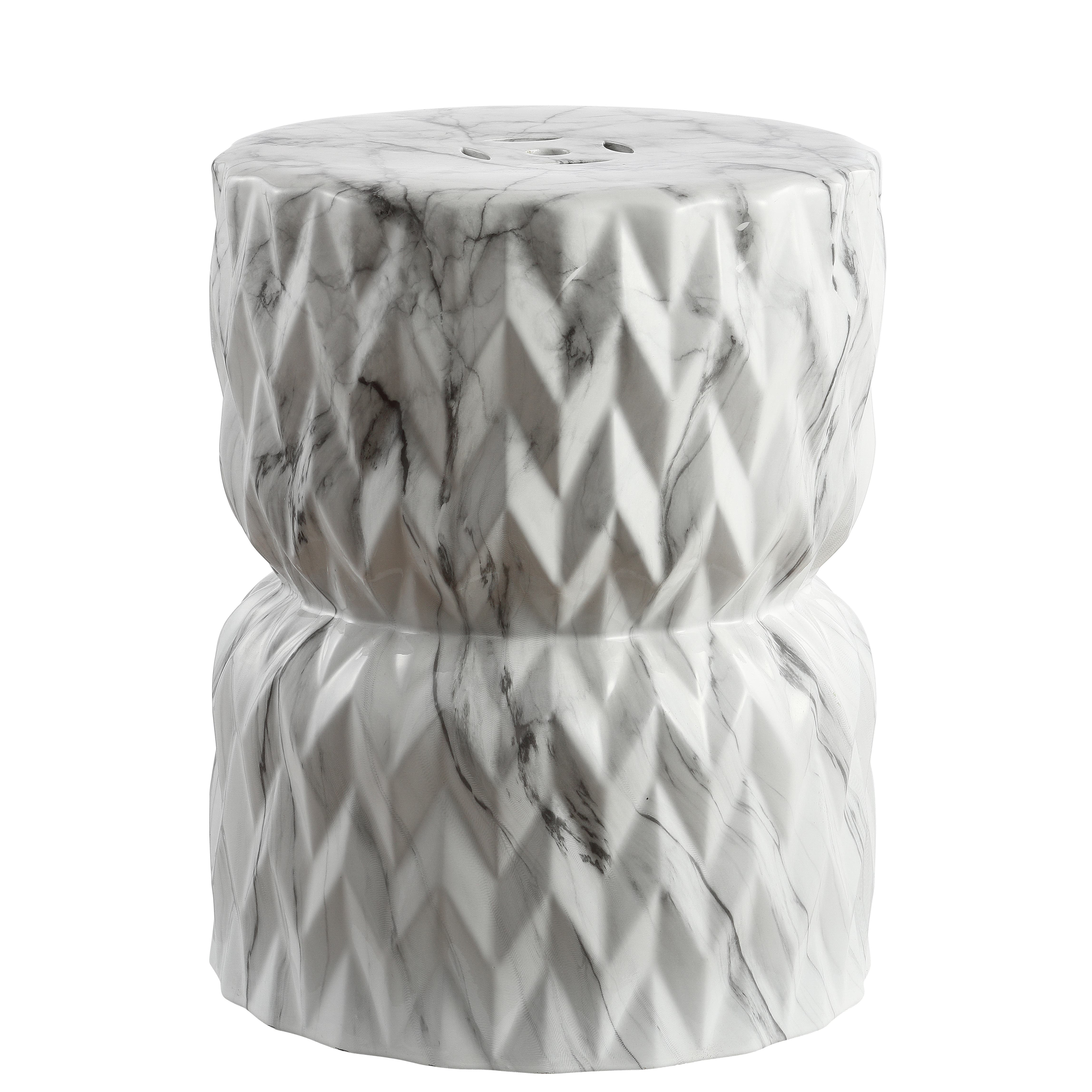 selected White Marble Finish