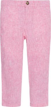 Hope & Henry Boys' Linen Suit Pant, Toddler