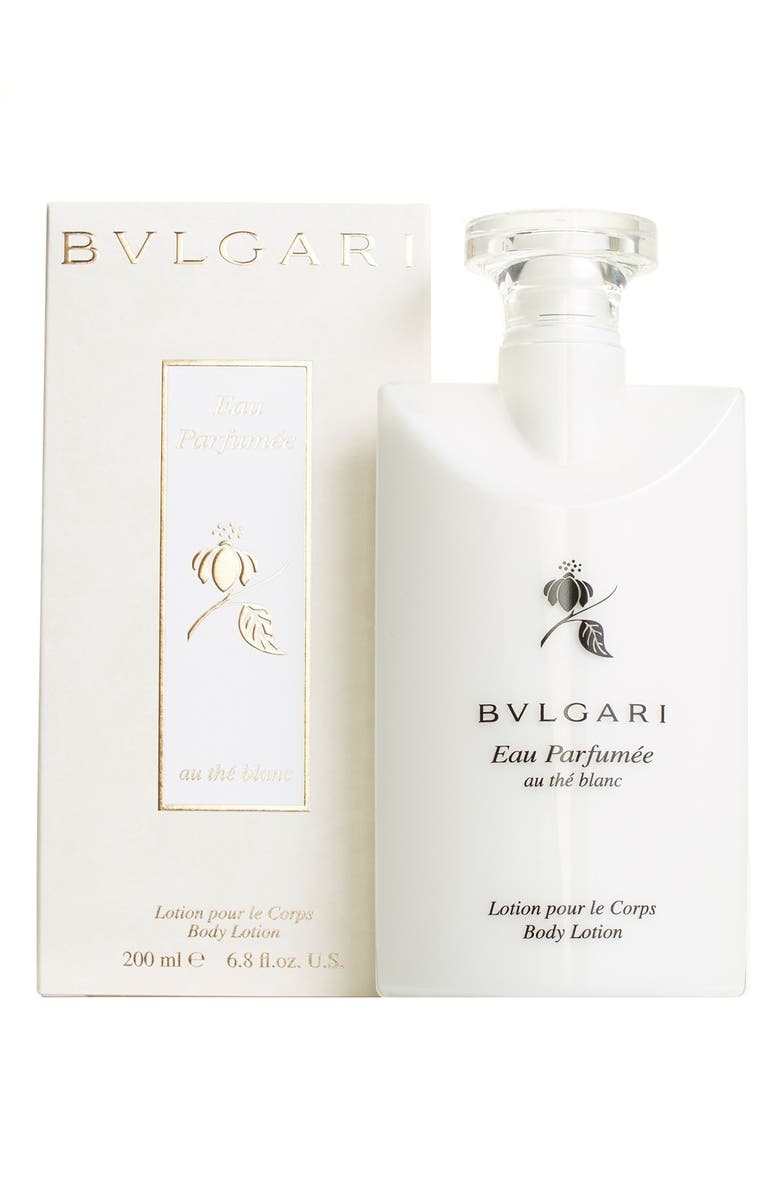 BVLGARI Eau Parfumée au thé blanc Scented Body Lotion, Alternate, color,