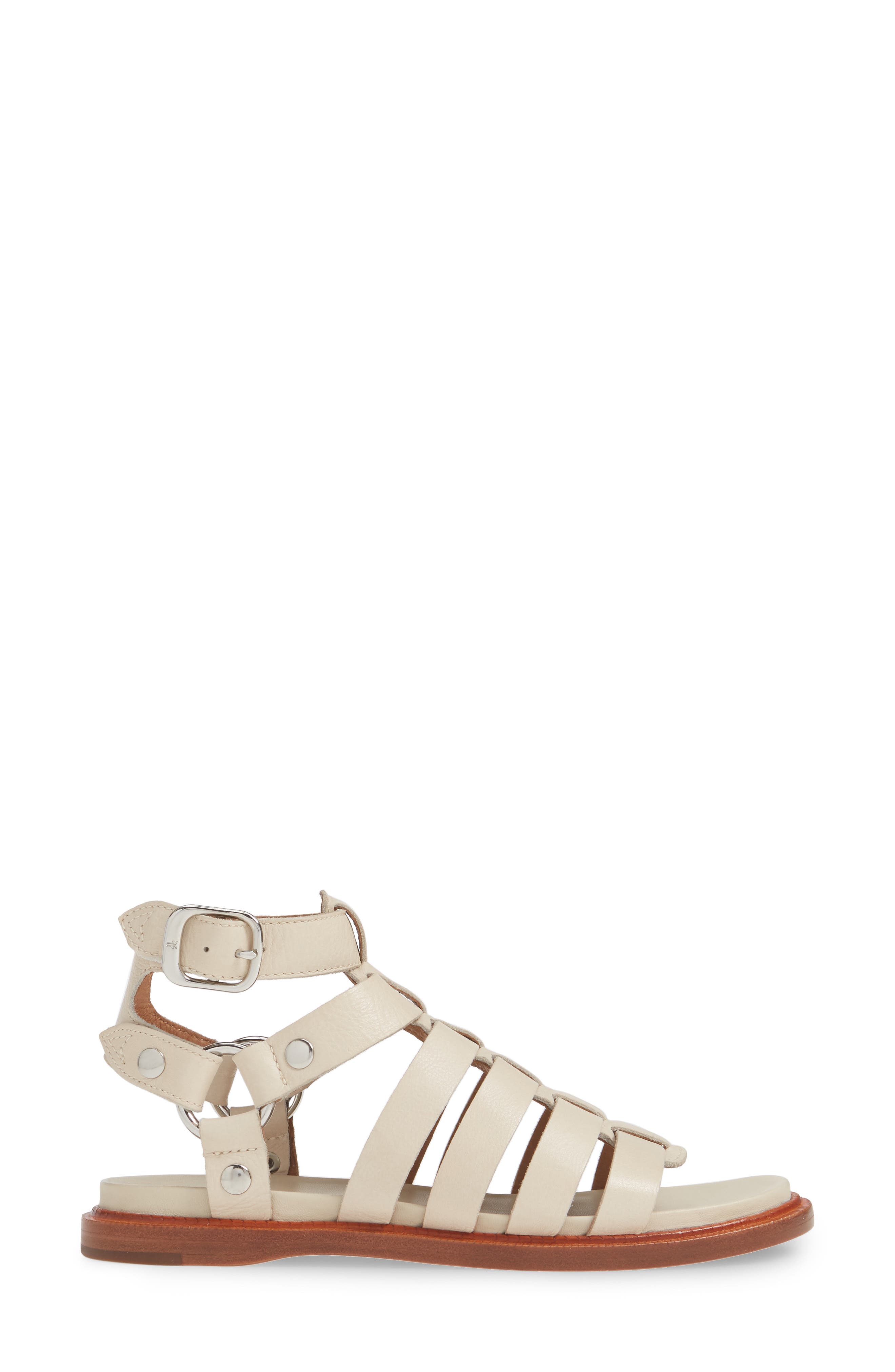 Andora Gladiator Sandal, Alternate, color, OFF WHITE