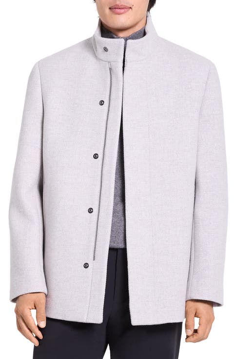 Clarence Wool Melton Coat