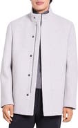 Theory Clarence Wool Melton Coat