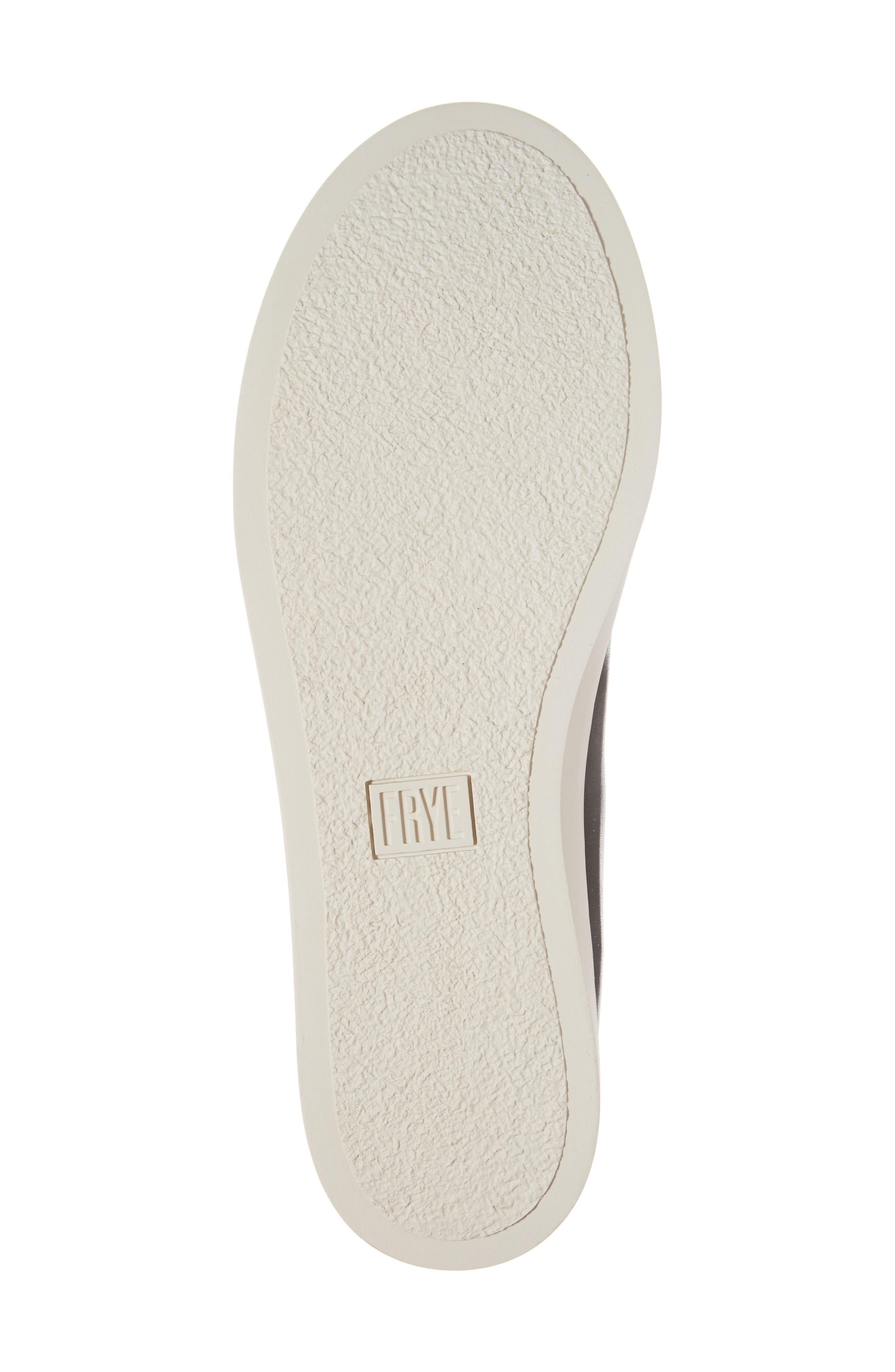 Frye Lena Zip High Top Sneaker, Alternate, color, 