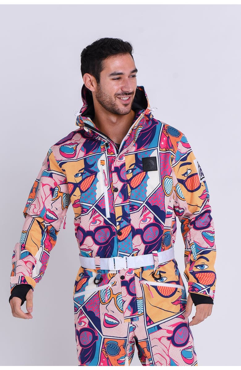 OOSC Comic Book Candy Ski Suit - Mens, Alternate, color, Multi-Colour