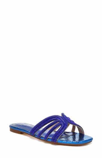 Dindy Embellished Slide Sandal